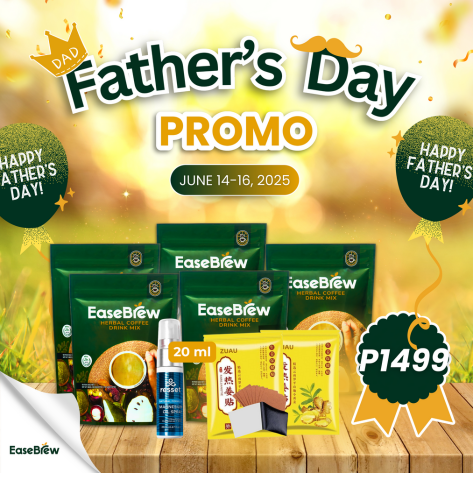 5 EASEBREW + 2 GINGER PATCH + 1 RESSET 20ML JUNE PROMO
